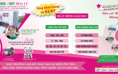 Tuyển sinh năm học 2018 - 2019